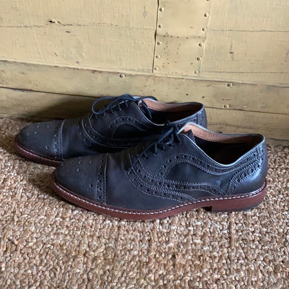 JOHNSTON & MURPHY J&M 1850 100% LEATHER CAREER DRESS SHOES MENS 10 M - Picture 13 of 13